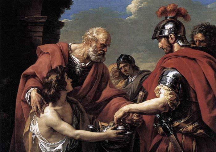 VERNET, Claude-Joseph Belisarius oil painting image